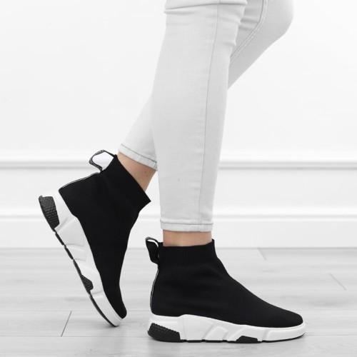 czarne-sportowe-damskie-sneakersy-buty-skarpetkowe