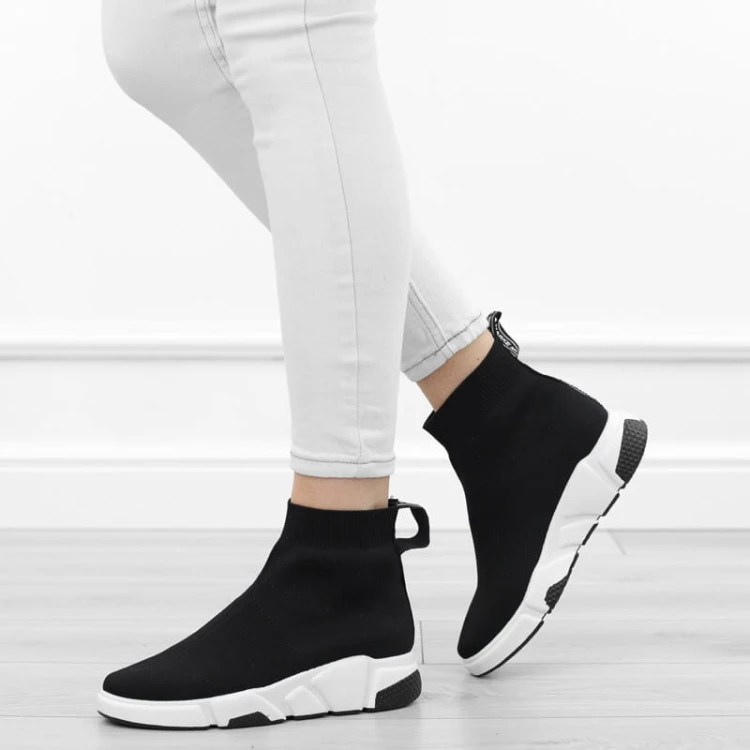 czarne-sportowe-damskie-sneakersy-buty-skarpetkowe