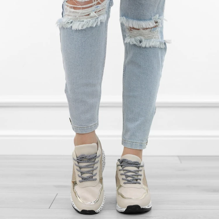 bezowe-zote-sneakersy-damskie-buty-sportowe-w-pant