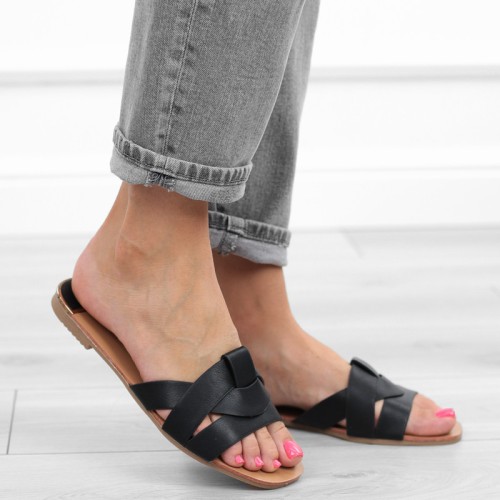 czarne-klapki-boho-damskie-sanday