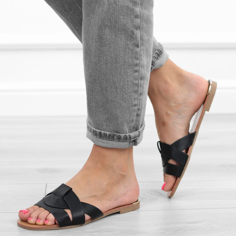 czarne-klapki-boho-damskie-sanday