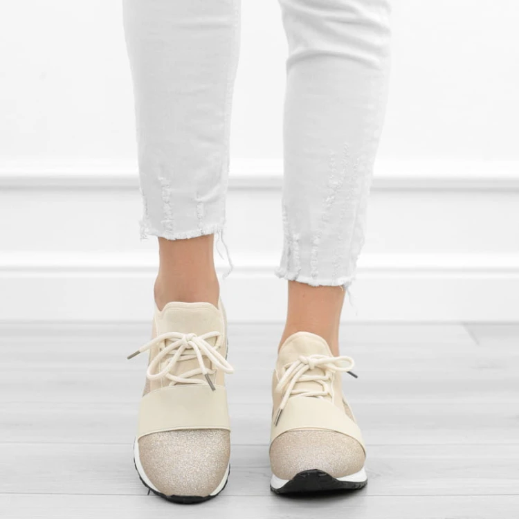 bezowe-zote-sneakersy-adidasy-damskie-sportowe