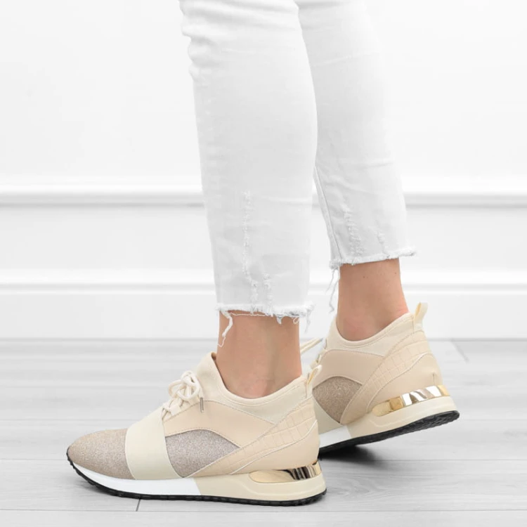 bezowe-zote-sneakersy-adidasy-damskie-sportowe