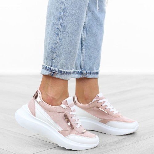 rozowe-sportowe-damskie-sneakersy-wygodne-lekkie-i