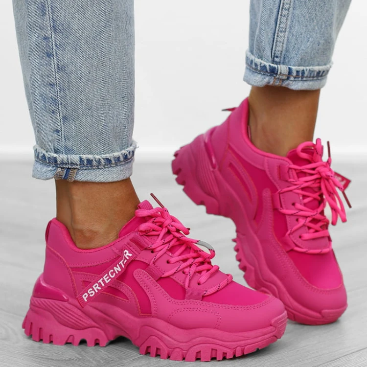 fuksjowe-rozowe-damskie-sneakersy-na-grubej-podesz